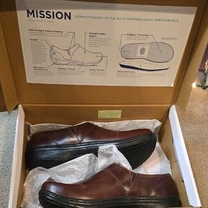 Womens Brown Leather Shoes